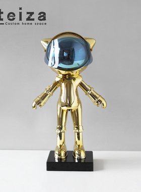 OTEIZA现代电镀银色样板间玄关