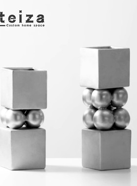 抽象艺术风企鹅家居客厅软装饰品