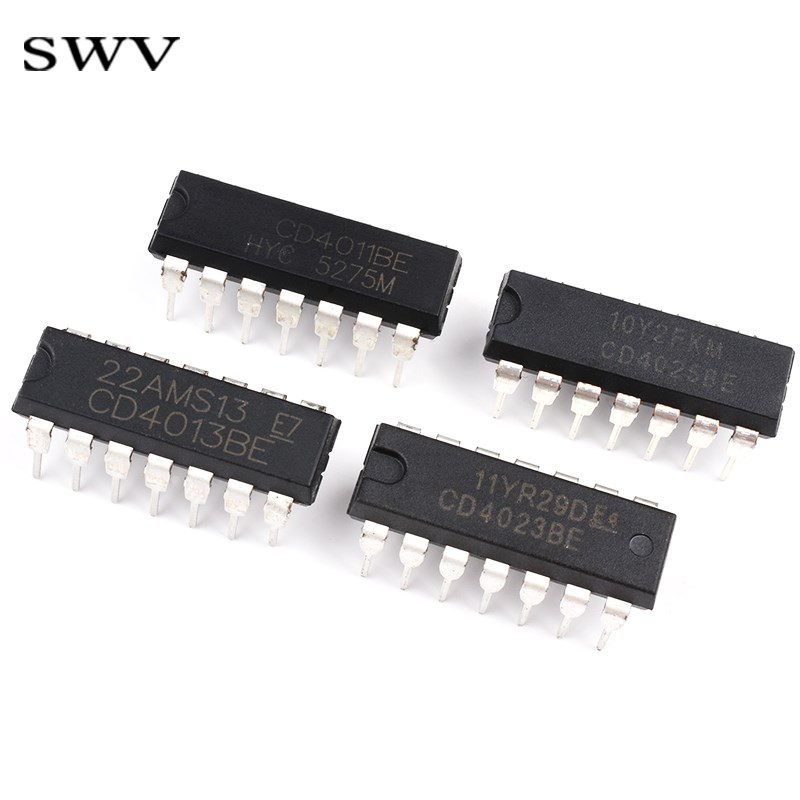 CD4001 HEF4002 4011 4012 4013 4023 4024 4025BE芯片直插贴片IC - 图3
