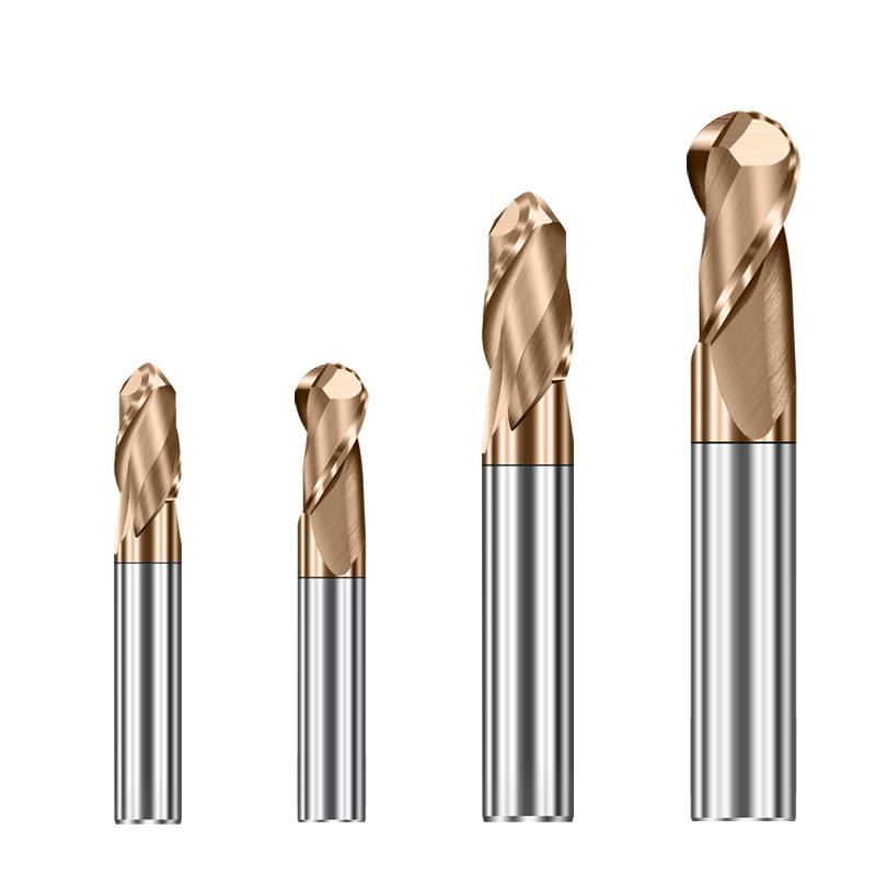 合金涂层球刀钨钢加长球铣刀台湾CPD高品质球头铣刀进口加硬60度 - 图3