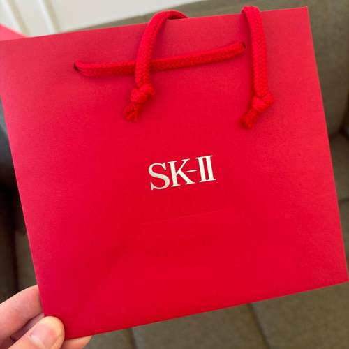 正品专柜SK2/SKII礼品袋包装礼盒礼袋手提袋纸袋包装袋送礼购物袋 - 图1
