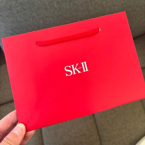 正品专柜SK2/SKII礼品袋包装礼盒礼袋手提袋纸袋包装袋送礼购物袋 - 图0