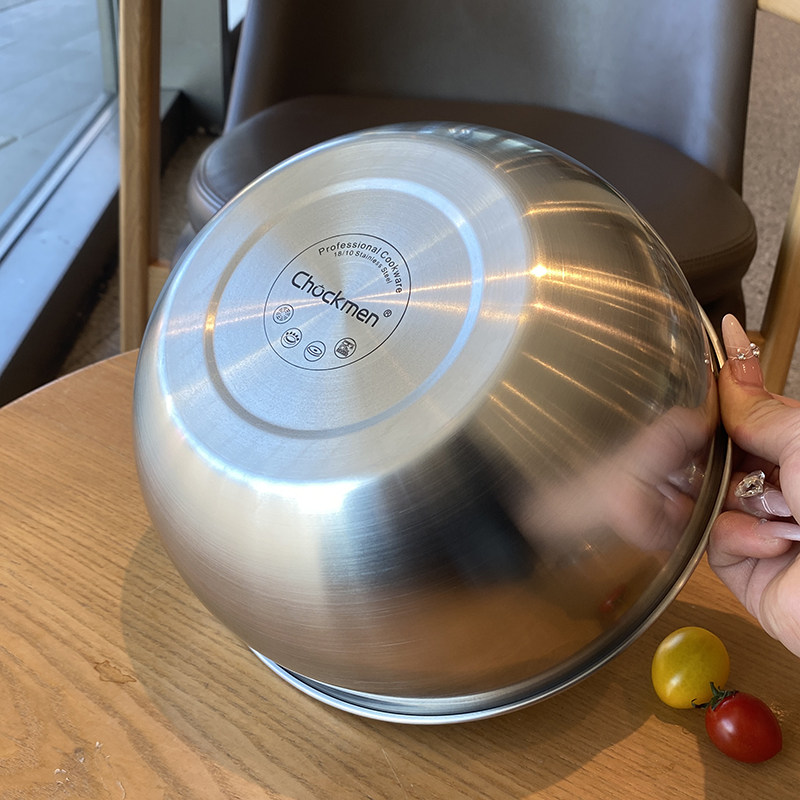 Chockmen 18/10不锈钢沥水篮套装洗菜盆料理盆淘米盆漏盆洗水果盆,淘宝优惠券,粉丝福利购,淘宝优惠卷