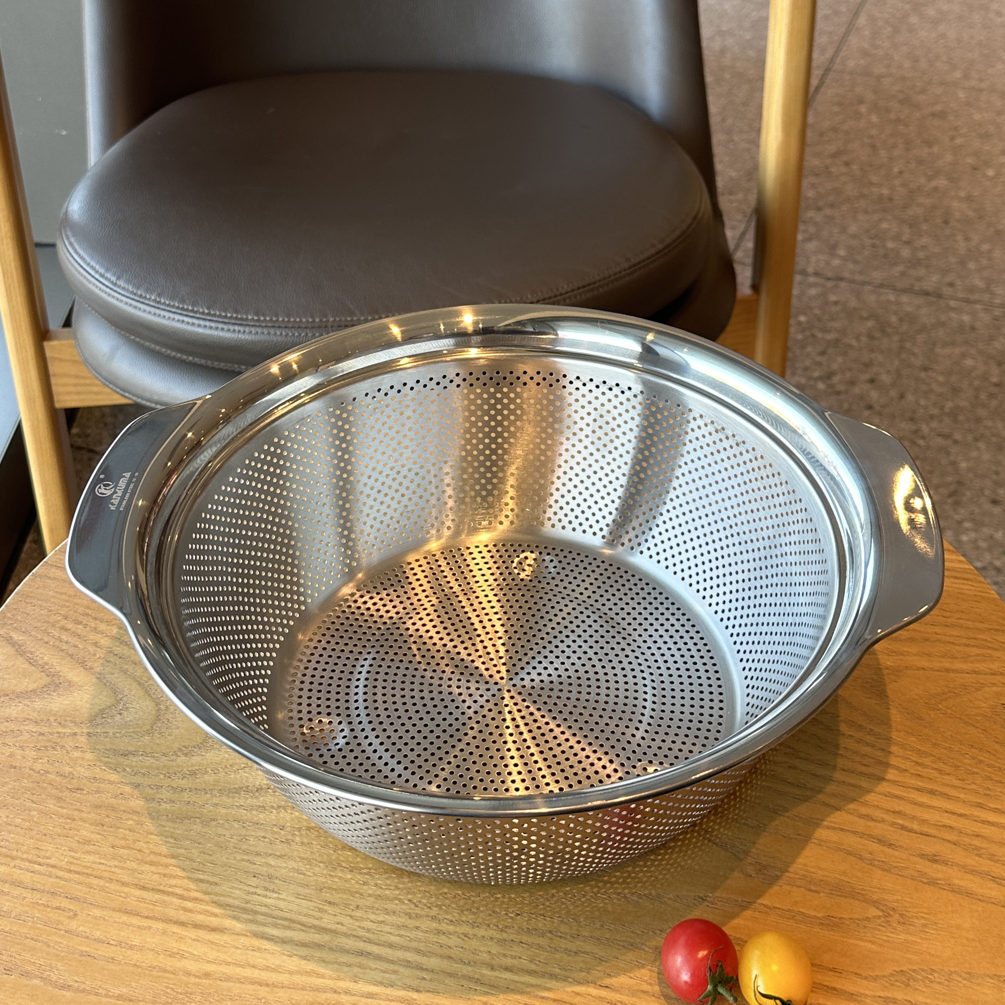 304不锈钢沥水篮套装滤水洗菜盆洗米淘米盆水果篮两件套双耳加厚,淘宝优惠券,粉丝福利购,淘宝优惠卷