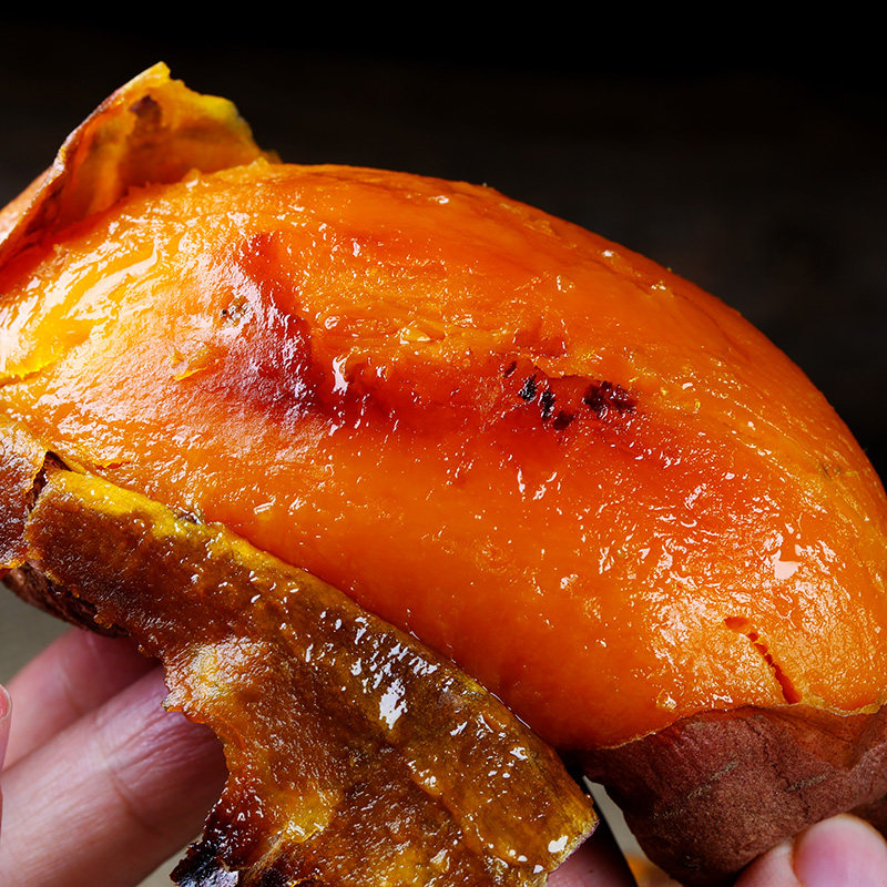 蜜薯糖心流油沙地红心烟薯25 10地瓜 果脆美番薯