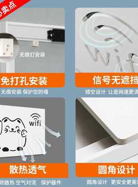 电表箱遮丑神器超薄上掀盖装饰画