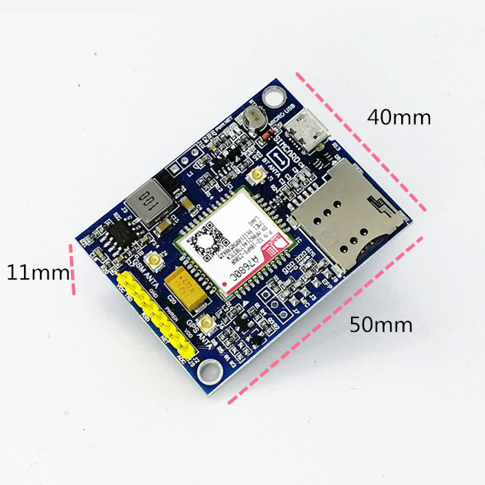 A7680C模块  CAT1 4G IOT 中国造 SIMCOM 尺寸小巧 宽电压