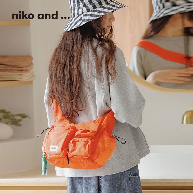 niko and ...单肩包2025新款多口袋可折叠单肩斜挎包324603,淘宝优惠券,粉丝福利购,淘宝优惠卷