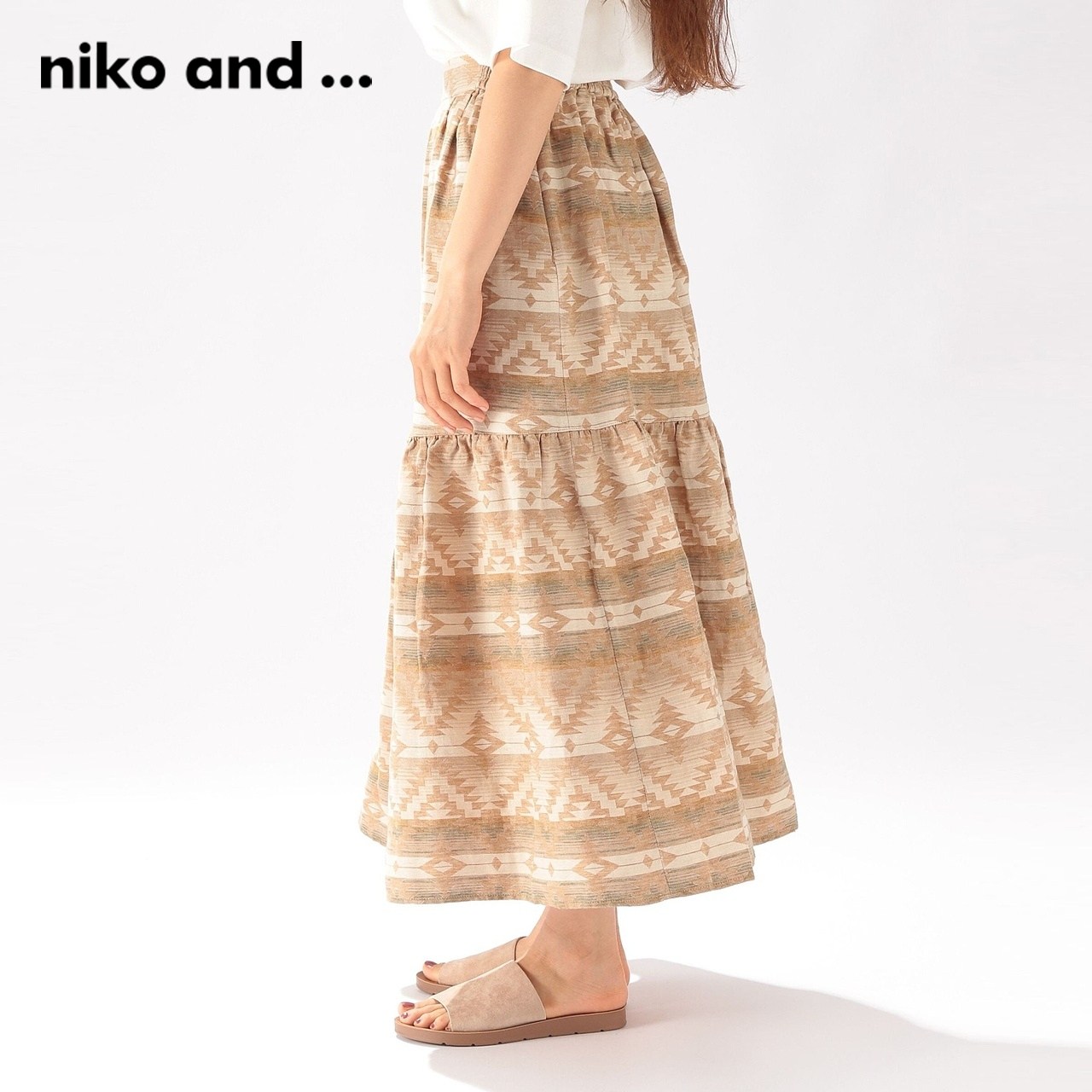 niko and ...半身裙女夏季复古松紧腰皇室公主裙266356,淘宝优惠券,粉丝福利购,淘宝优惠卷
