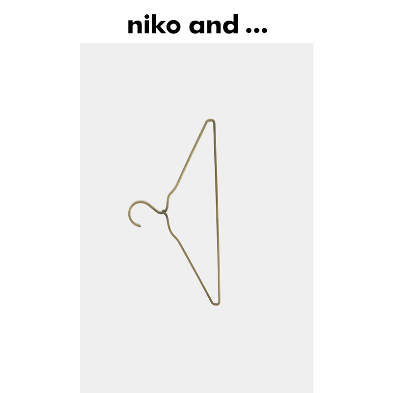 niko and ...衣挂日系家用金属单个衣架子晾衣架衣撑子749927 - 图2