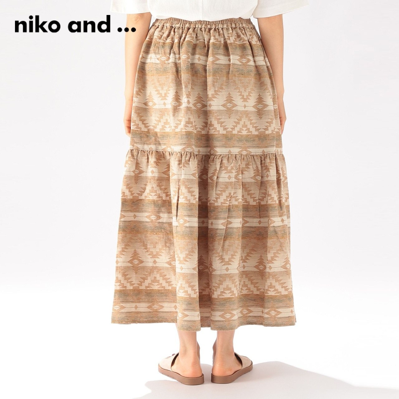 niko and ...半身裙女夏季复古松紧腰皇室公主裙266356,淘宝优惠券,粉丝福利购,淘宝优惠卷