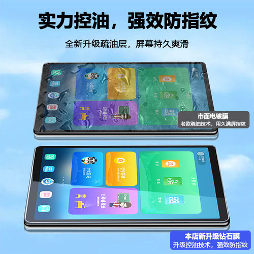 适用优学派umix9钢化膜u86学习机u90屏幕u60全屏u80保护u36+u39平板膜umix6抗蓝光高清U学派36防摔爆玻璃贴膜 - 图1
