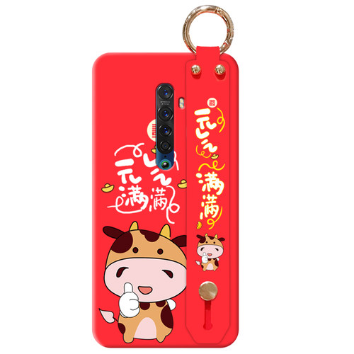 2021新年牛气冲天牛年OPPORENO2手机壳女2020新款RENO2Z手机套女款网红Z最新RENO1红色opop/opp潮z2壳z2z可爱 - 图3