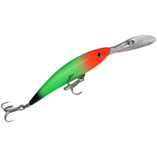 SD系长舌板浮水深潜拖钓米诺路亚鱼饵海拖钓硬饵响珠鳡鱼假饵包邮 - 图3