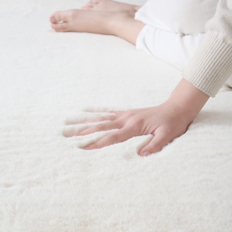 加厚客厅茶几毯ins风仿兔毛地毯 格丝诺地毯