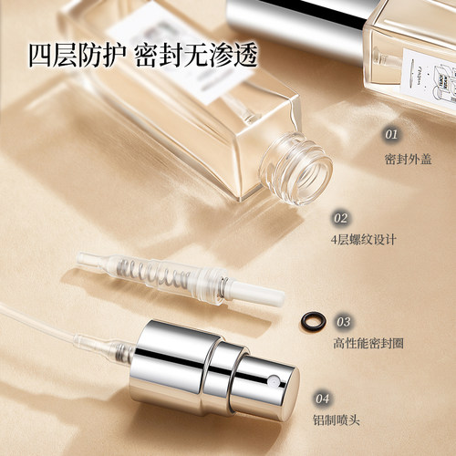香水分装瓶高端便携式10ml小样5ml高级玻璃瓶香水瓶空瓶子细喷雾 - 图0