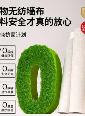 糯米胶墙纸万墙可贴环保无味