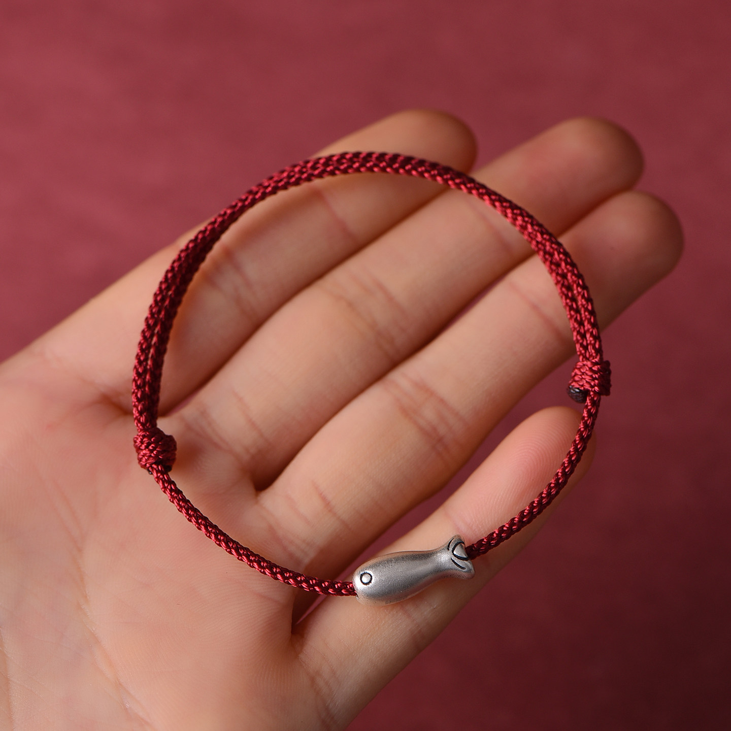 2026年马年幸运上岸锦鲤红绳手链男女本命年足银转运珠好运红手绳,淘宝优惠券,粉丝福利购,淘宝优惠卷