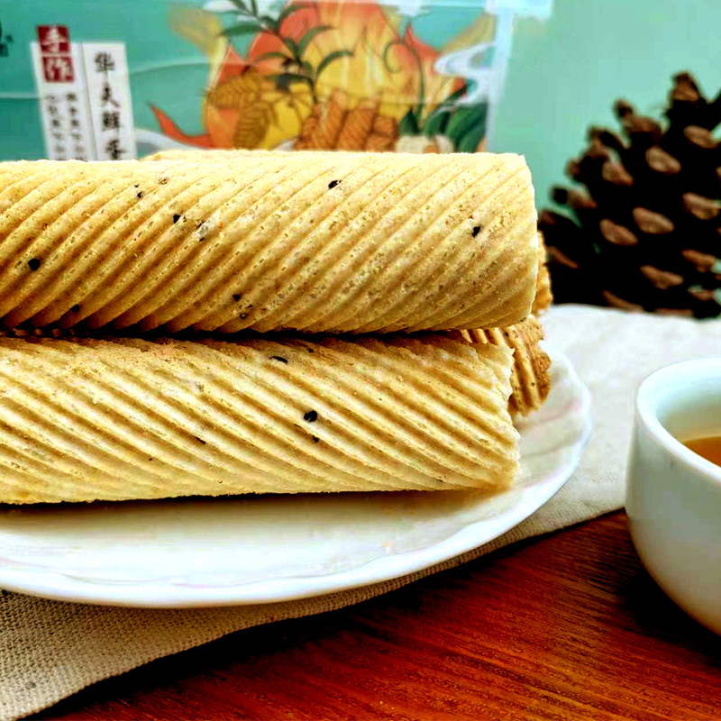  麻戏团蛋卷饼干