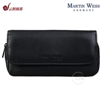 Cloud crane smoke all German imports Martin Wess Martin Vispure leather handmade 2 bucket bag LK21 smoke bucket bag