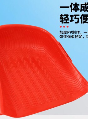 家用老式撮箕多功能农用手握塑料簸箕耐磨耐用新款手持筛米堆粮铲