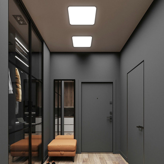 Outdoor wall lamp waterproof wall lamp toilet bathroom balcony corridor aisle staircase bedroom ultra-thin ultra-bright LED