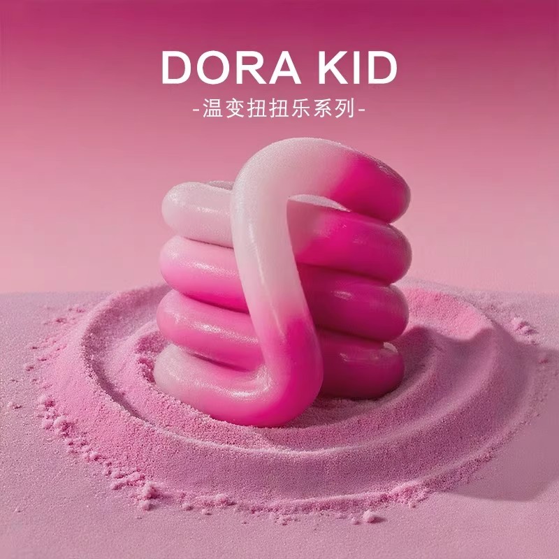 官方正版tangle扭扭乐温变解压神器百变按按乐感温变色黑科技玩具 - 图2