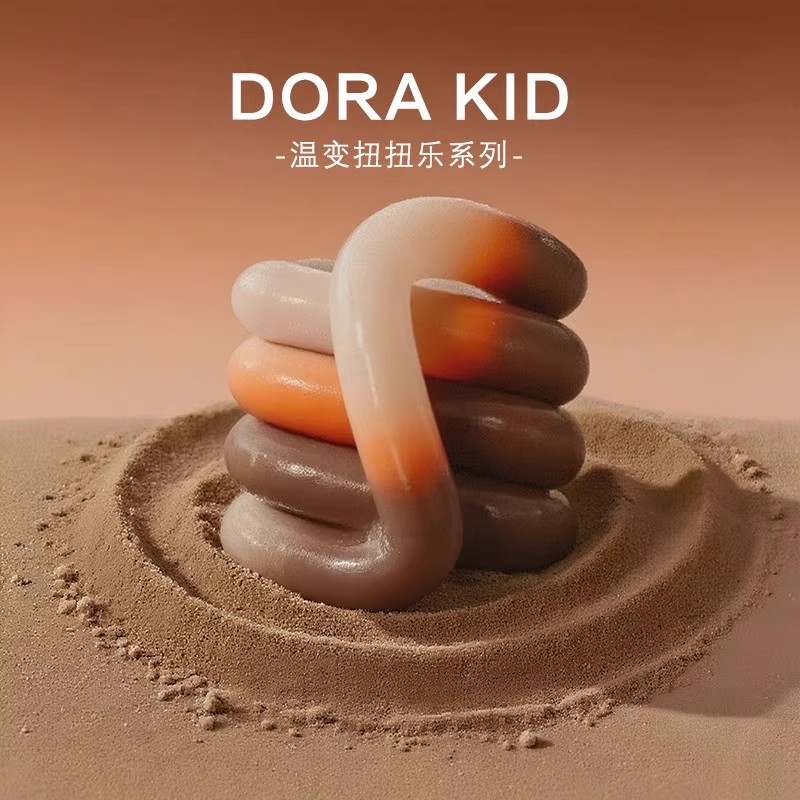 官方正版tangle扭扭乐温变解压神器百变按按乐感温变色黑科技玩具 - 图0