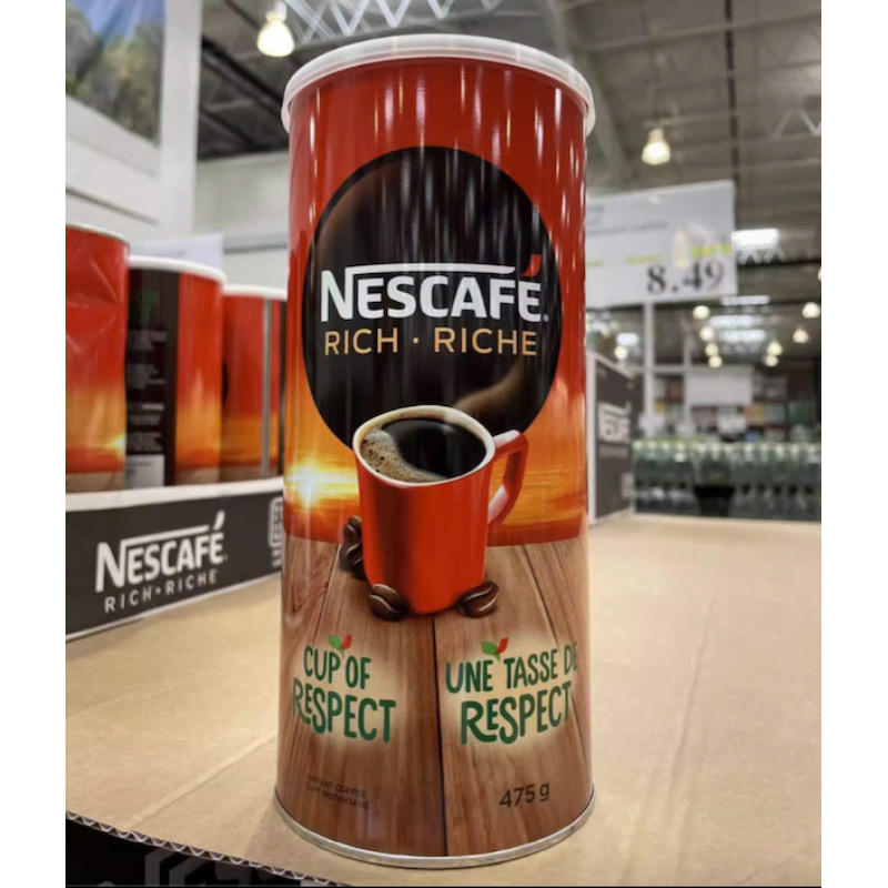 菜鸟加拿大直邮 Nescafe雀巢速溶黑咖啡475g/罐 - 图2