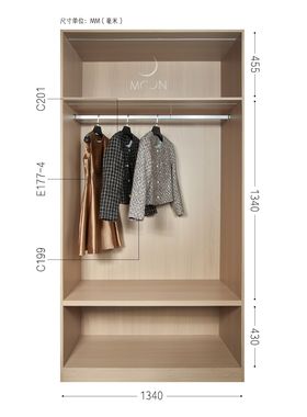 MOON慕空间样板房衣帽间女士衣柜衣服外套摆件软装饰品道具衬衫