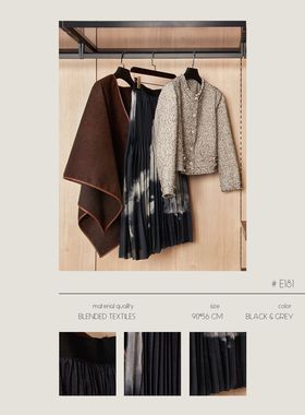 MOON慕空间样板房衣帽间卧室衣柜衣服外套裙子摆件新中式摆设道具