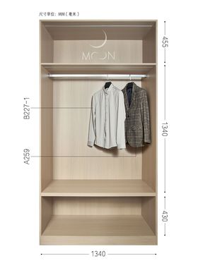 MOON慕空间样板房衣帽间男士西服马甲摆件售楼处展厅软装饰品道具