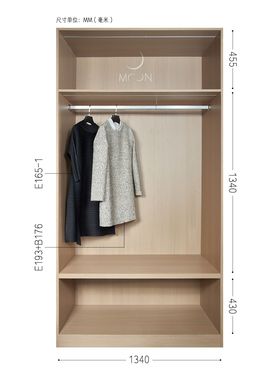 MOON慕空间样板房衣帽间女士衣柜衣服外套摆件软装饰品衬衫道具