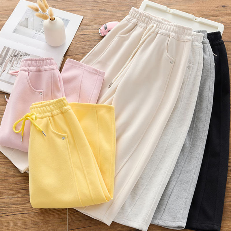 女童裤子春装香蕉裤女孩梧桐裤男童运动中大童春秋季儿童弯刀卫裤,淘宝优惠券,粉丝福利购,淘宝优惠卷