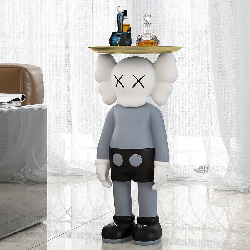 暴力熊kaws公仔玩偶小号家居客厅玄关鞋柜电视柜桌面装饰品摆件,淘宝优惠券,粉丝福利购,淘宝优惠卷