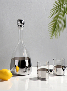 玻璃简约现代餐厅酒具