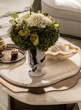 欧式复古软装饰品花瓶几何摆件