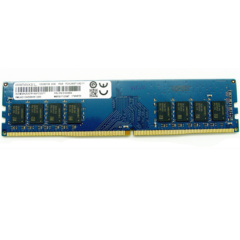 Ramaxel 记忆科技DDR4 2400 4G 台式机内存条PC4-2400T-UA2存储条 - 图2