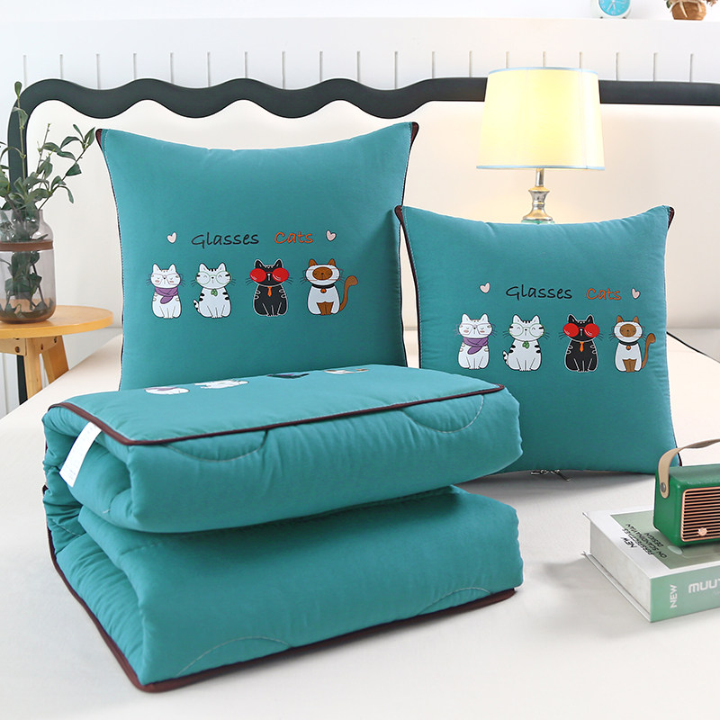 抱枕被子两用办公室汽车载加厚靠垫沙发午睡神器空调枕头被二合一,淘宝优惠券,粉丝福利购,淘宝优惠卷