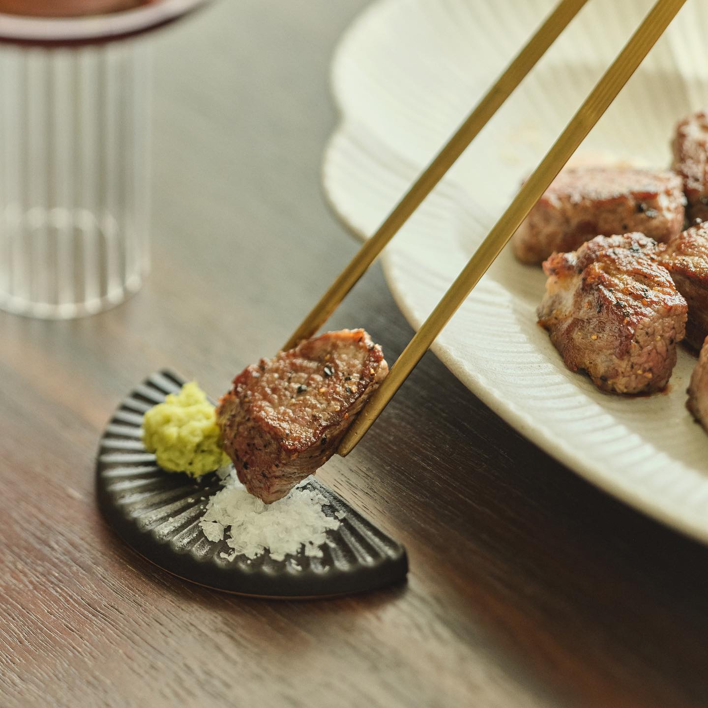 CenttiHome 韩国进口odense餐具 陶瓷 复古 筷勺架 刀叉架 黑色 - 图0