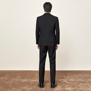 HLA/海澜之家西服套装商务上班礼服春季绅士风西装西裤结婚伴郎男