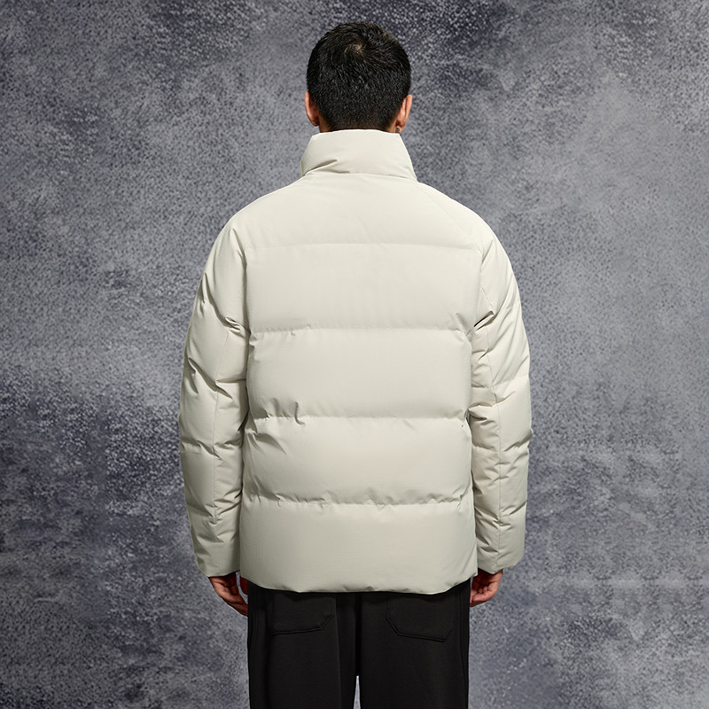 HLA/海澜之家POWER YOUNG羽绒服24秋冬立领男款保暖加厚外套