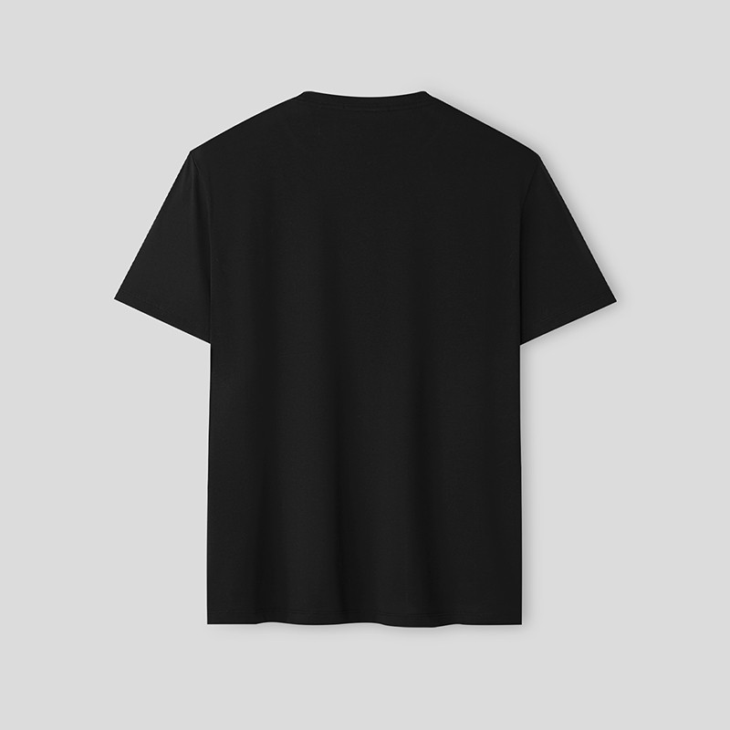 【凉感】HLA/海澜之家中华龙贺岁T恤24夏新款透气舒适圆领短袖男