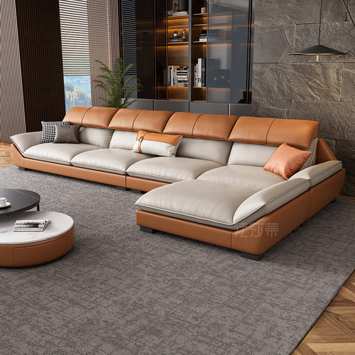 法莎蒂新款科技布沙发北欧现代简约客厅直排三人布艺乳胶网红沙发 - 图0