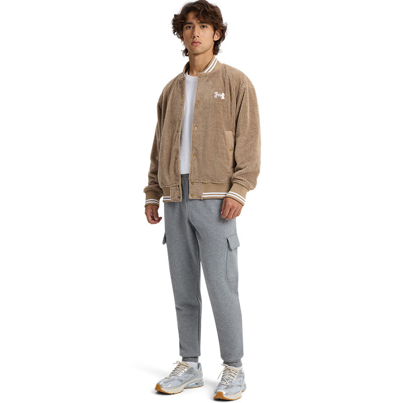 安德玛官方UA  男女情侣运动休闲仿羊羔毛保暖夹克外套1389370,淘宝优惠券,粉丝福利购,淘宝优惠卷