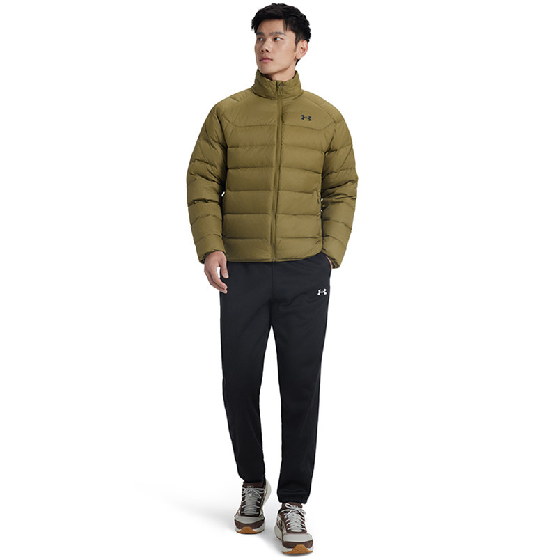 安德玛官方UA  男子运动休闲健身500蓬鸭绒短款宽松羽绒服6010876