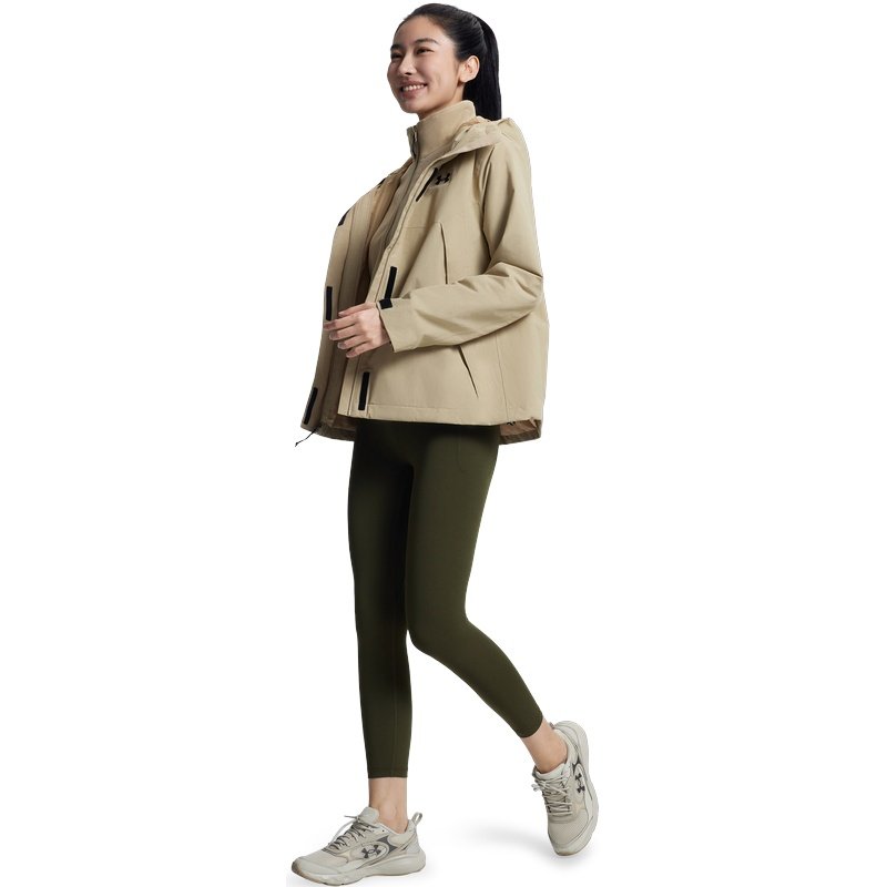 安德玛官方UA  女子户外运动三合一抓绒保暖夹克外套6001978,淘宝优惠券,粉丝福利购,淘宝优惠卷