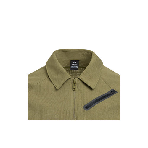 安德玛官方奥莱UA 男子梭织透气跑步健身训练双拉链运动宽松外套 - 图3