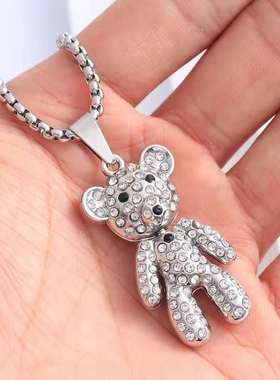 个性小动物项链男女毛衣链