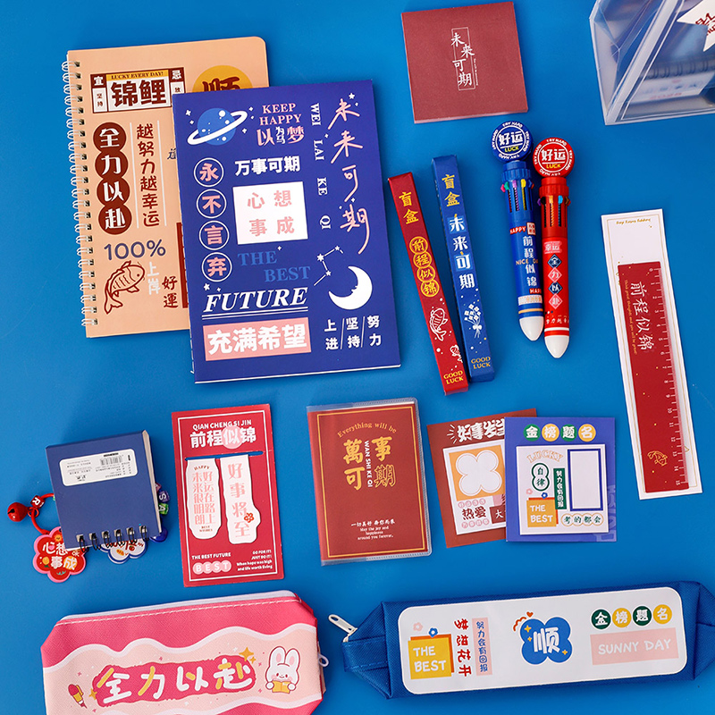 中小学生礼品励志文具奖品盲盒奖励初中生全班生日伴手礼毕业礼物